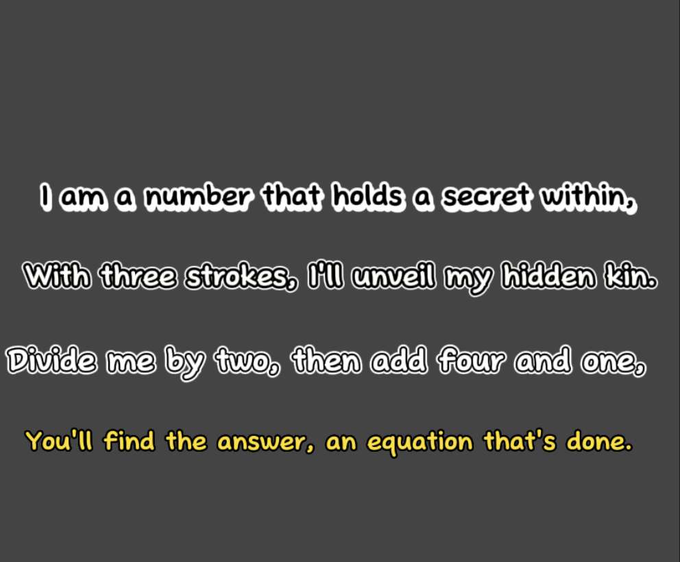 Challenge: Riddles online puzzle