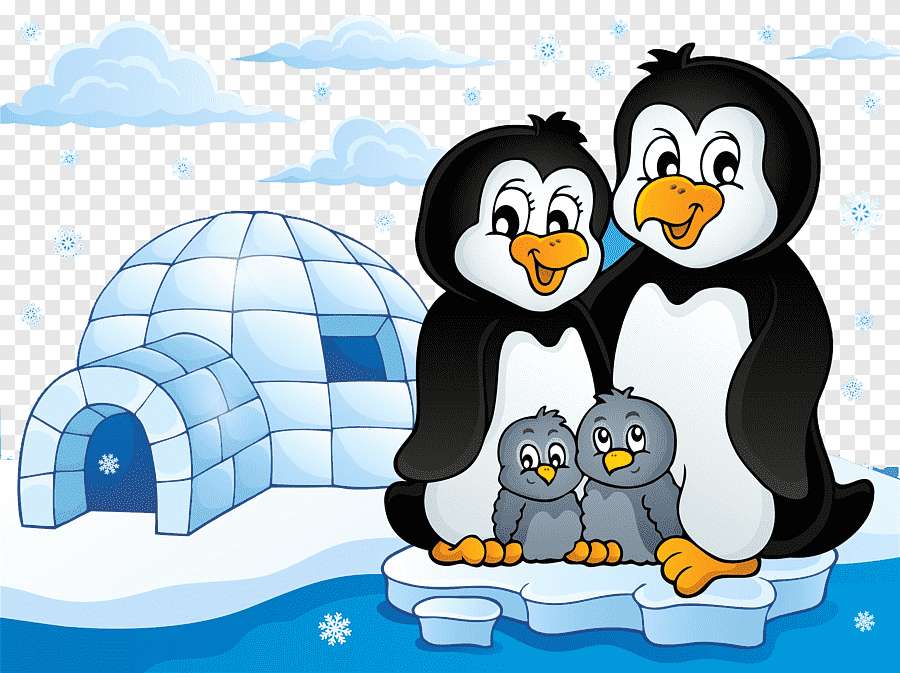 Pinguins puzzel online van foto