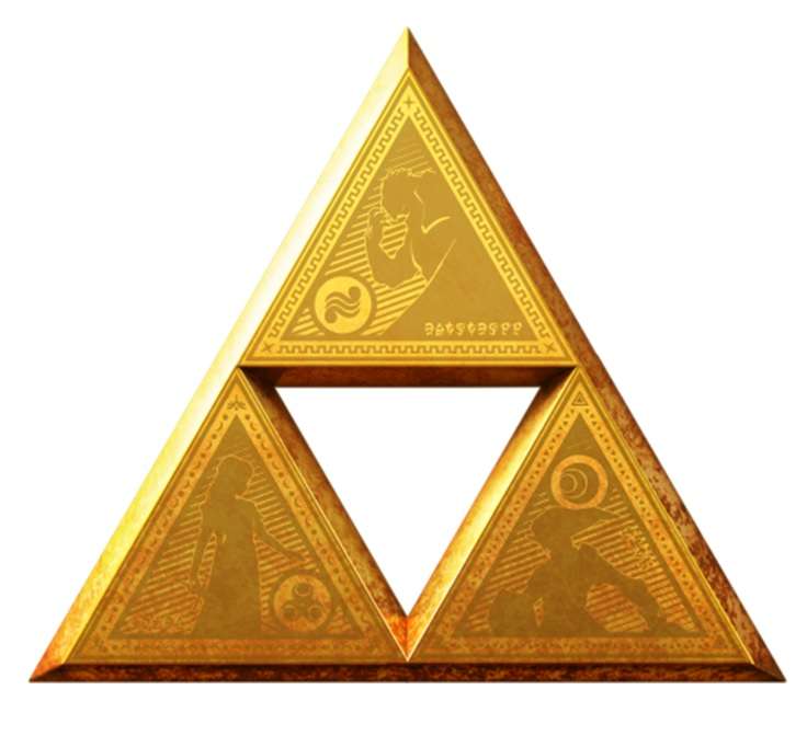 Triforce puzzel online van foto