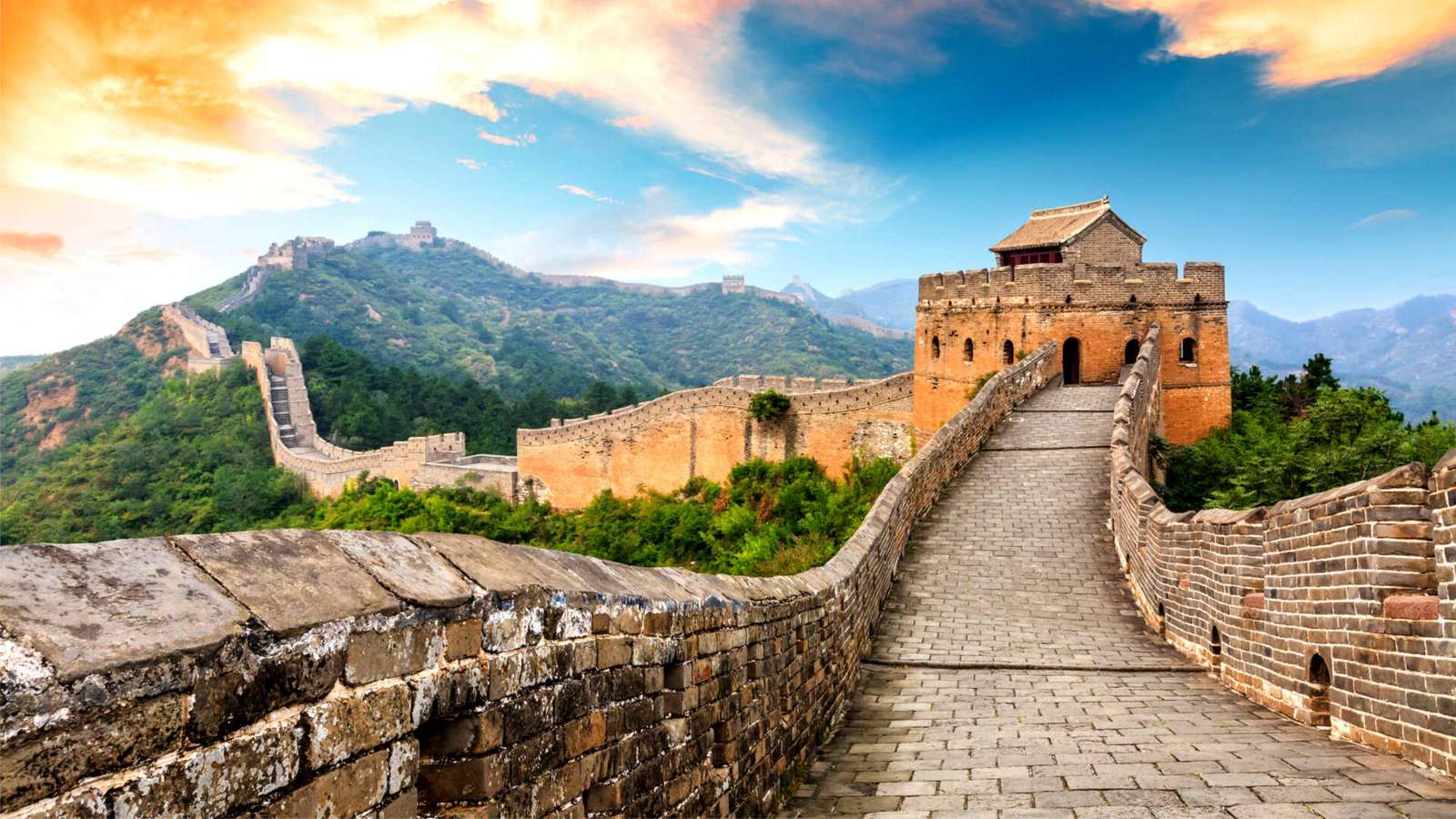 Kinesiska muren pussel online från foto