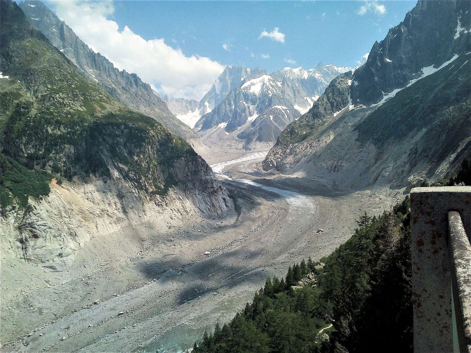 Mer de Glace puzzle en ligne à partir d'une photo