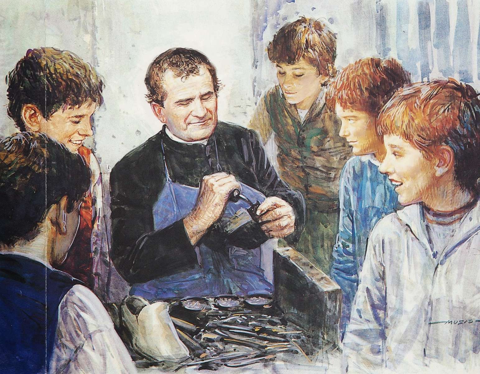 DON BOSCO puzzle online from photo