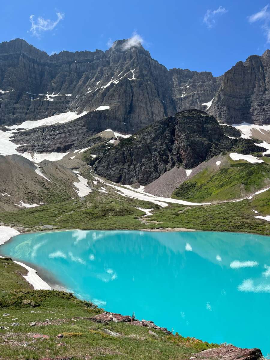 Glacier nationalpark pussel online från foto