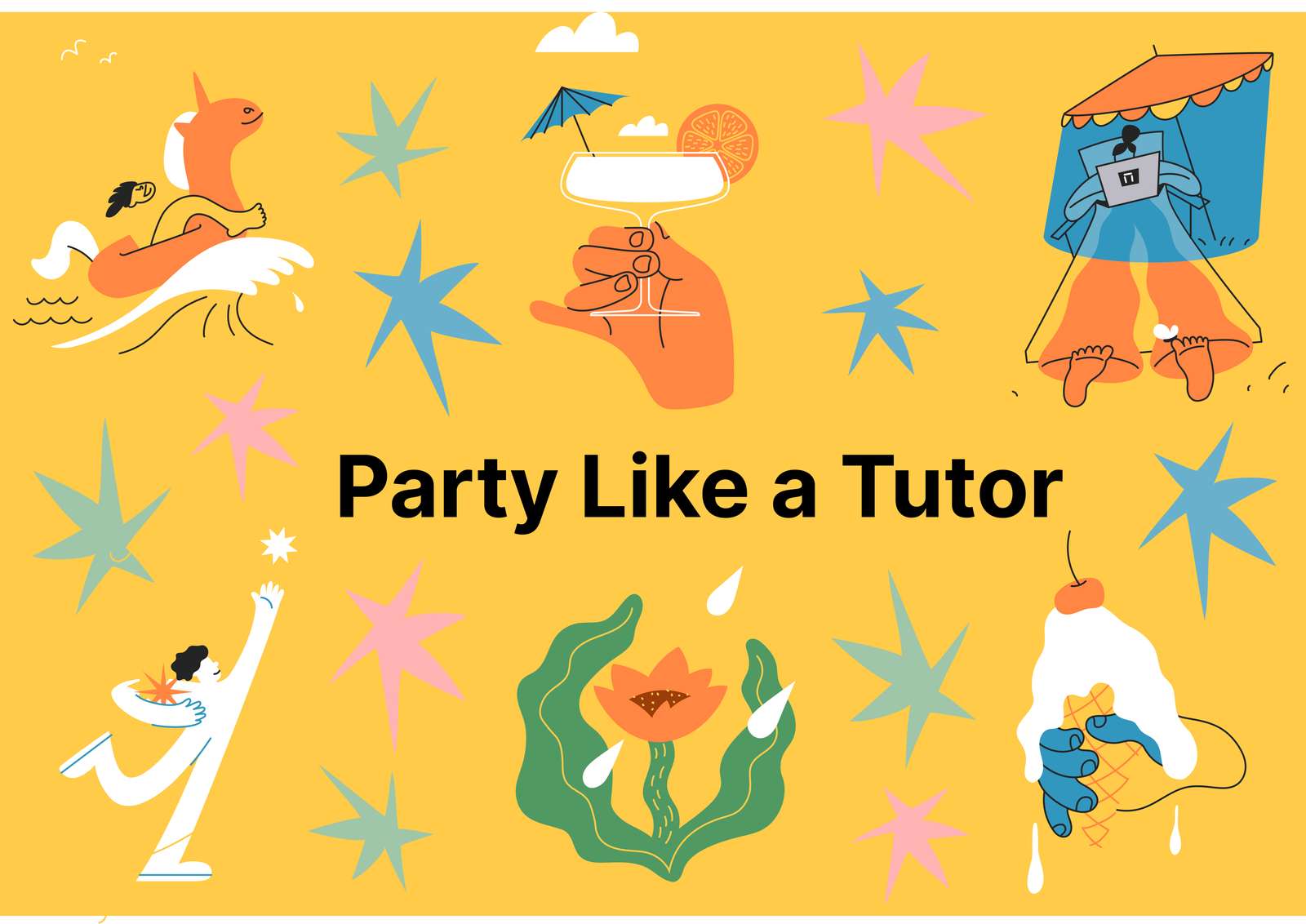Party Like a Tutor 2 puzzle online from photo