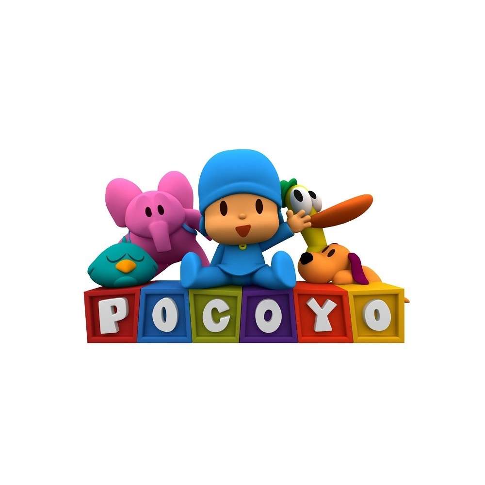 Pocoyo e seus amigos puzzle online a partir de fotografia