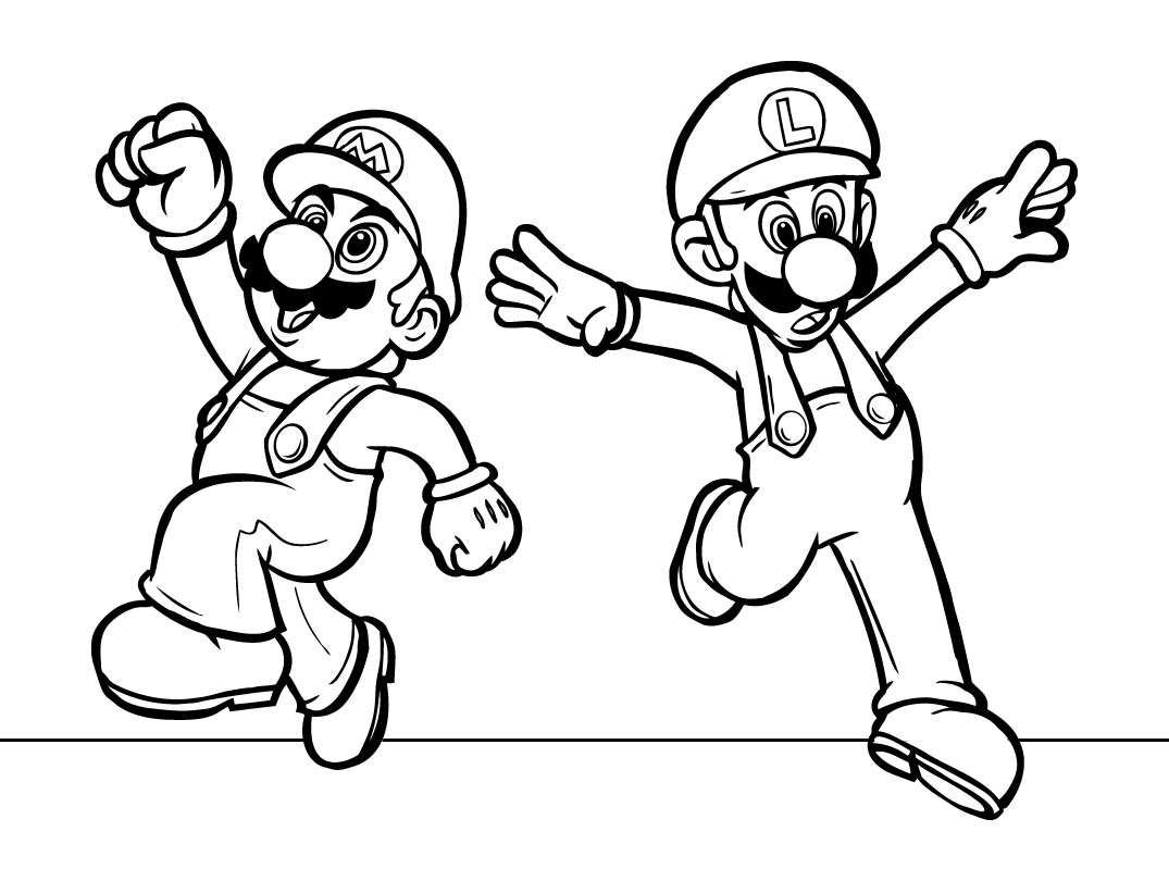 Mario und Luigi Online-Puzzle