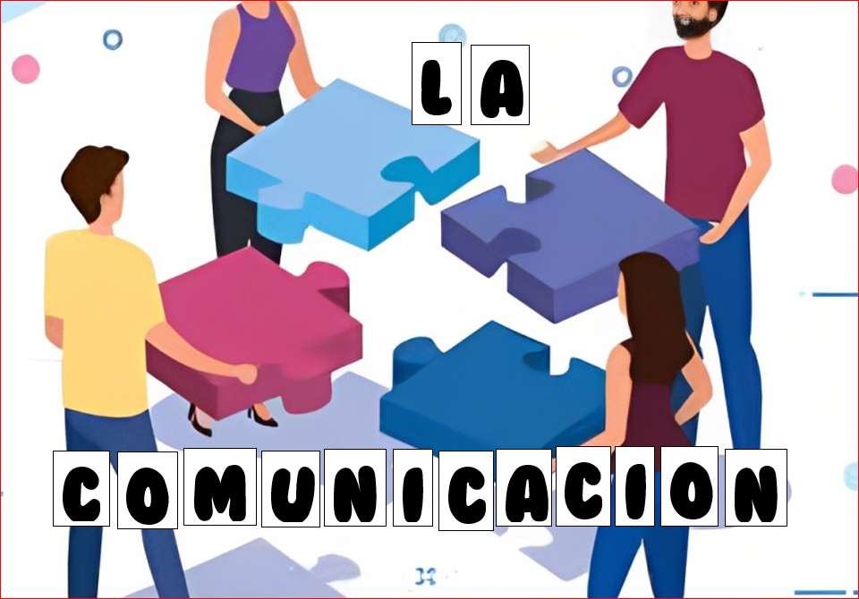 A COMUNICAÇÃO puzzle online a partir de fotografia