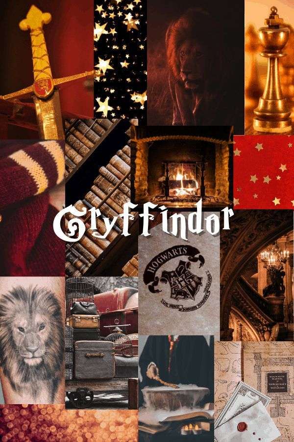 Gryffindor pussel Pussel online