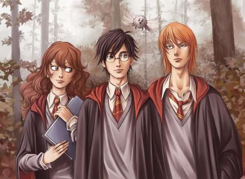 Gryffindor Prefect Contest pussel online från foto