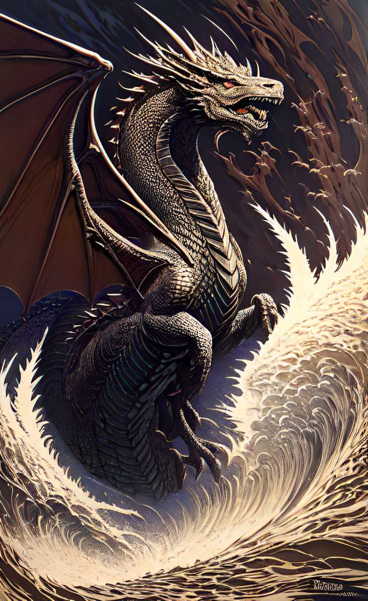Dragon Ai picture online puzzle