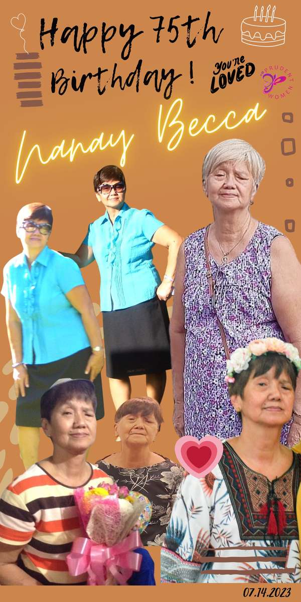nanay becca puzzle online from photo