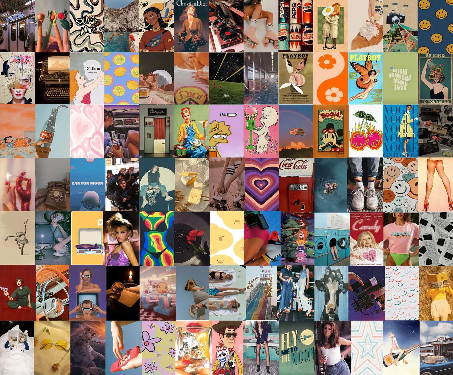 Zauberstab-Collage Online-Puzzle vom Foto