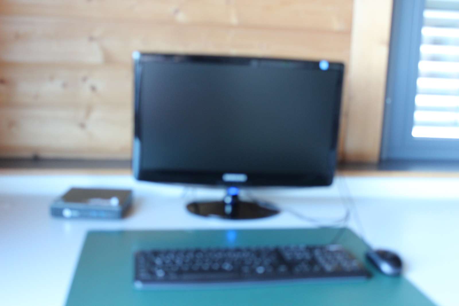 PC arbetsstation pussel online från foto