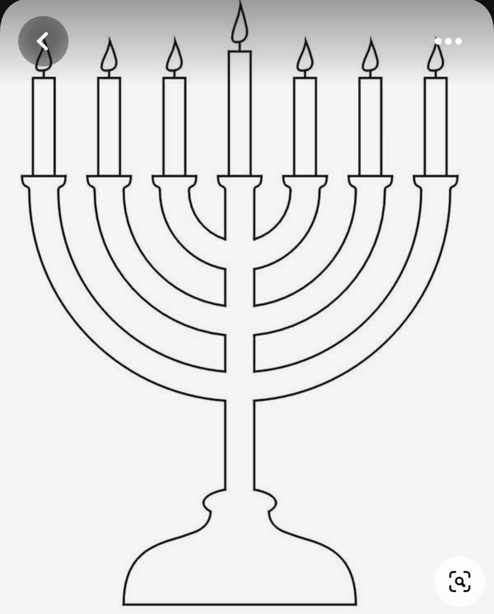 Menorah puzzle puzzle online from photo
