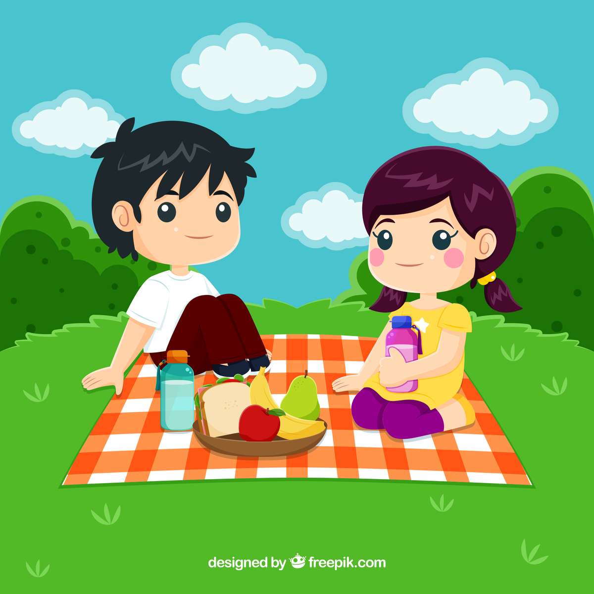 отидете на пикник онлайн пъзел