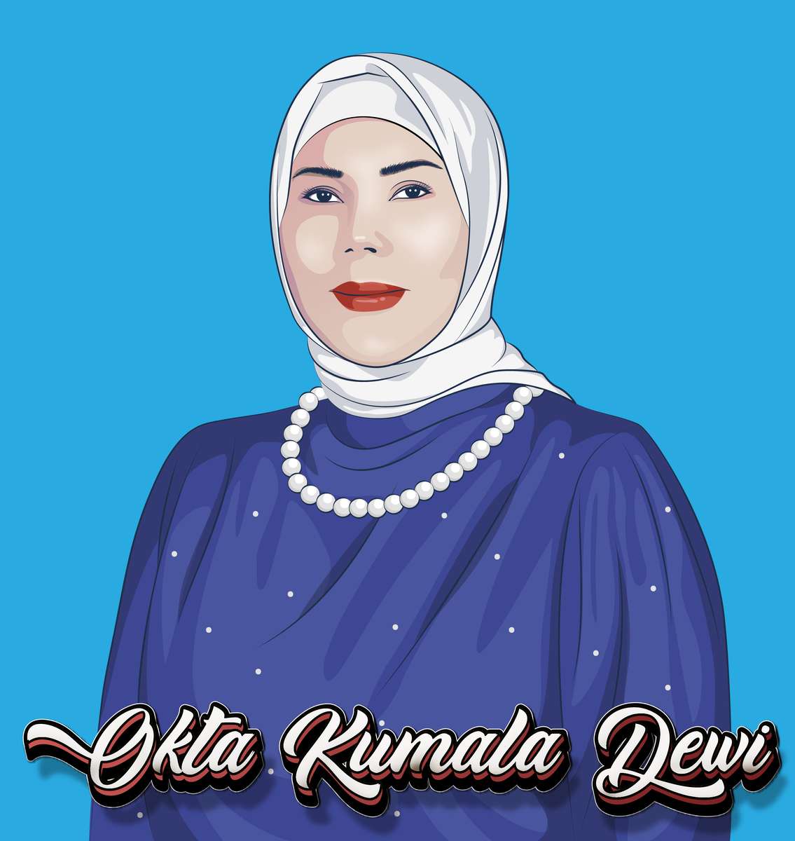 Okta Kumala Dewi pussel online från foto