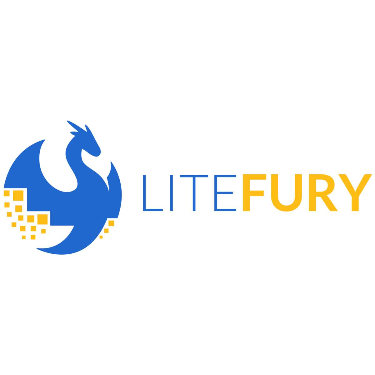 Логотип Litefury пазл онлайн из фото
