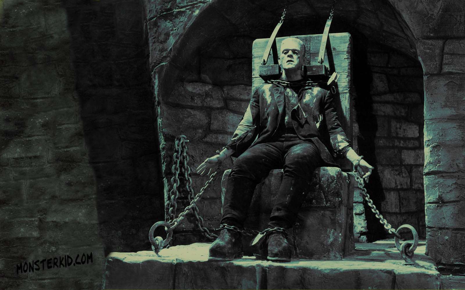 Rompecabezas del monstro creatie van Frankenstein online puzzel
