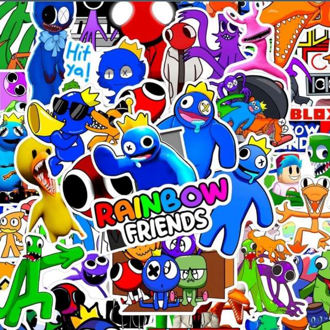 amigos do arco-íris puzzle online
