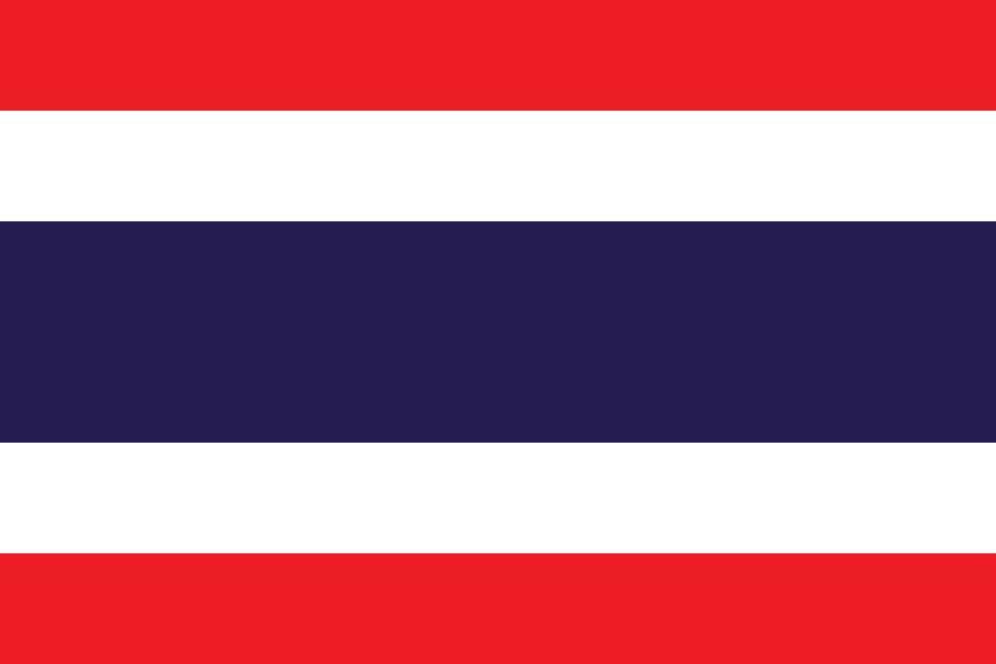 тайський прапор скласти пазл онлайн з фото