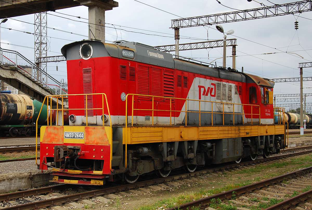 Μηχανές ρωσικών σιδηροδρόμων παζλ online από φωτογραφία