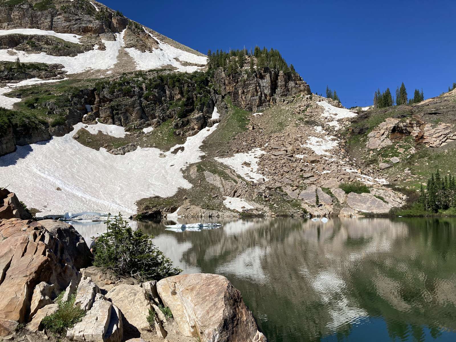 Lac Cécret puzzle en ligne à partir d'une photo