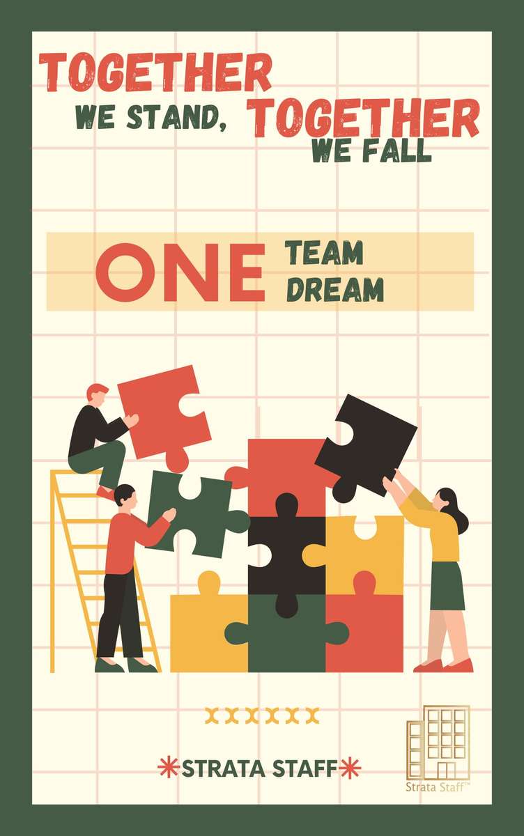 Team building puzzle online da foto