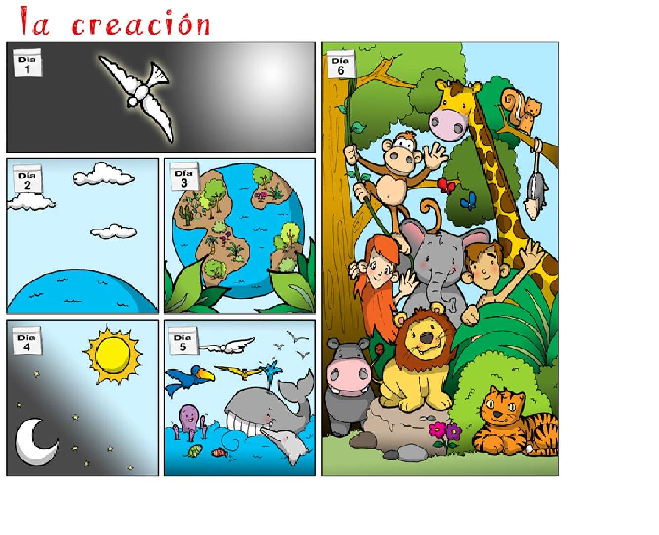 the creation puzzle online from photo