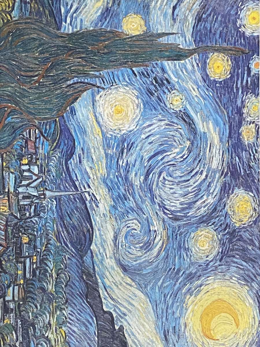 Vincent van Gogh pussel online från foto