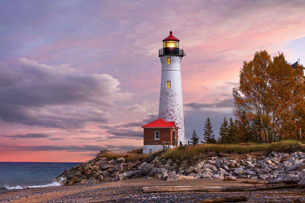 LIghthouse puzzle online from photo