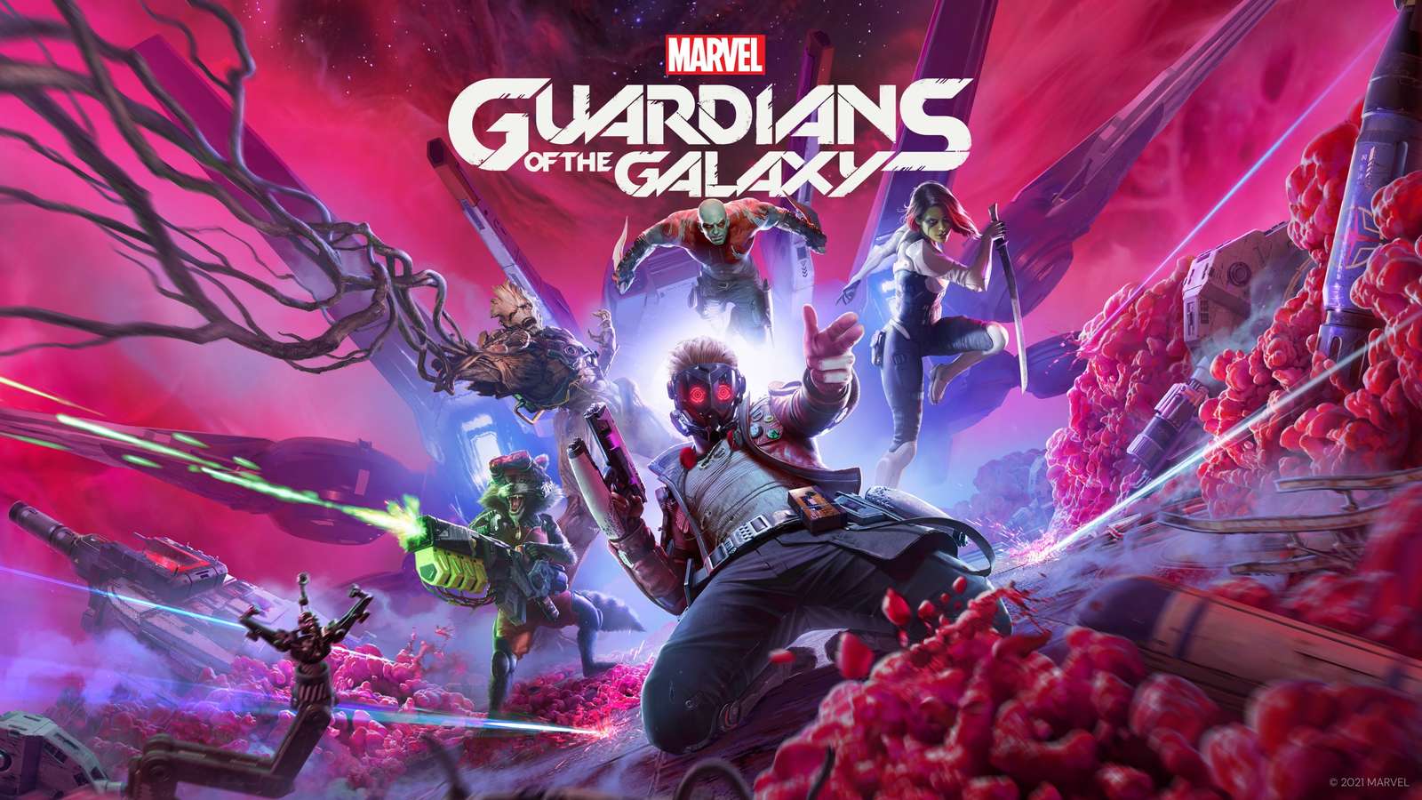 Guardians of Galaxy pussel online från foto