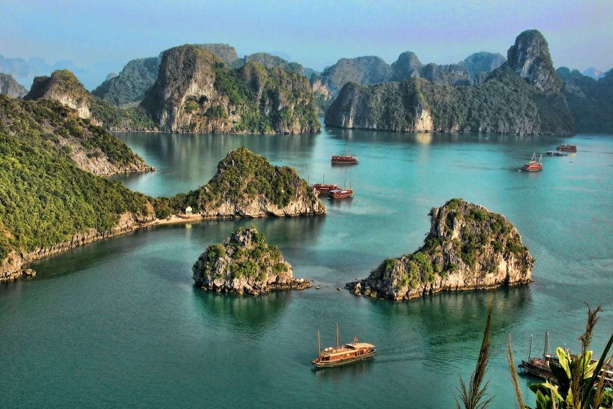 Ha Long Bay, Vietnam pussel online från foto
