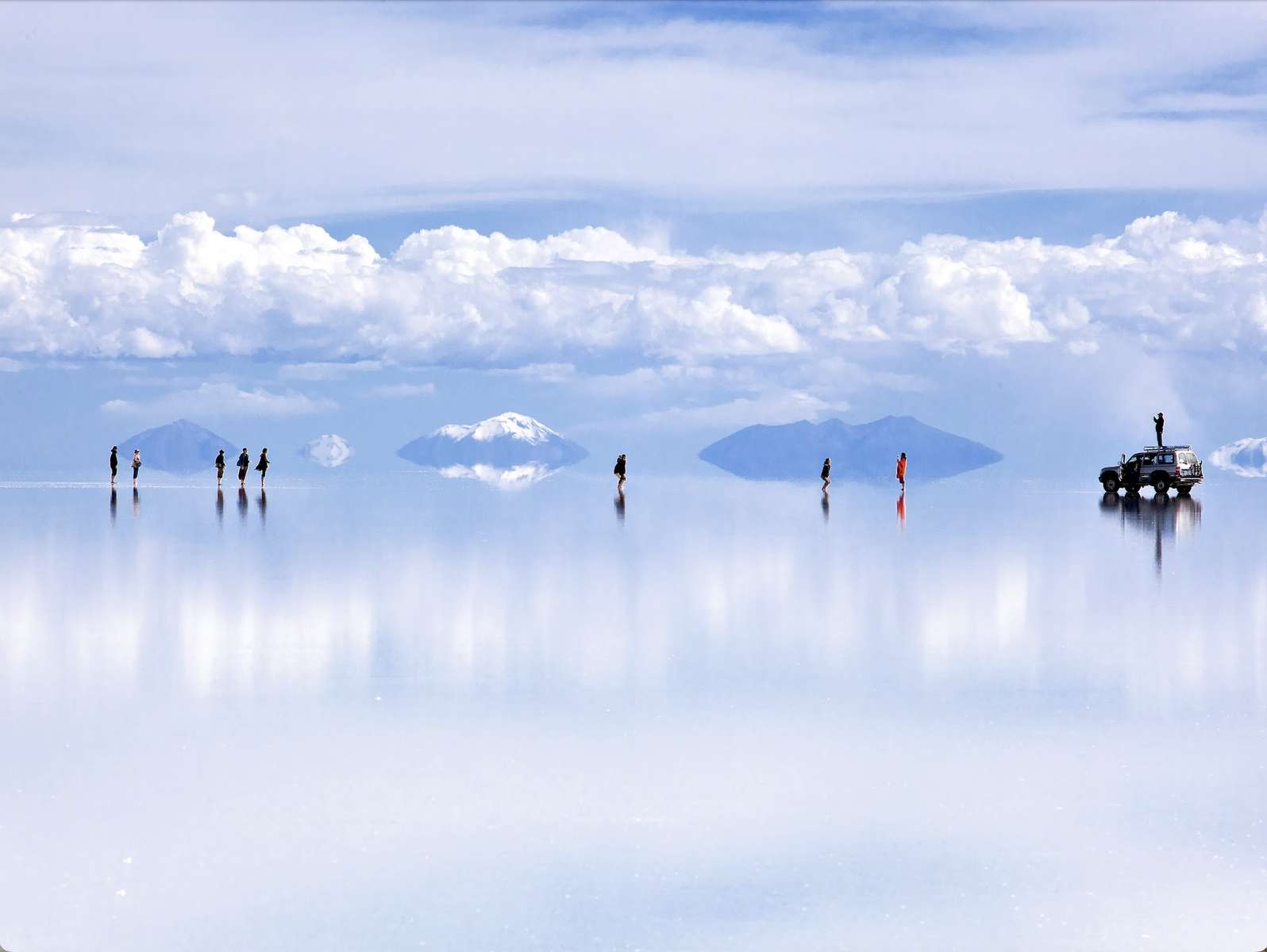 Uyuni Salt Flat, Bolivia online puzzle