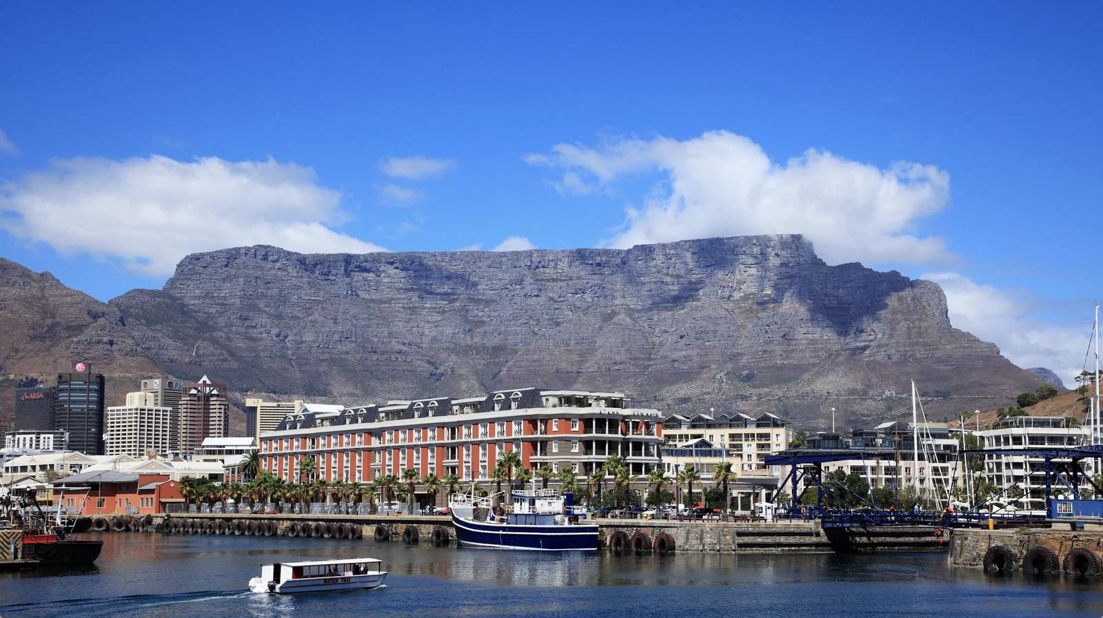 Table Mountain, Dél-Afrika puzzle online fotóról