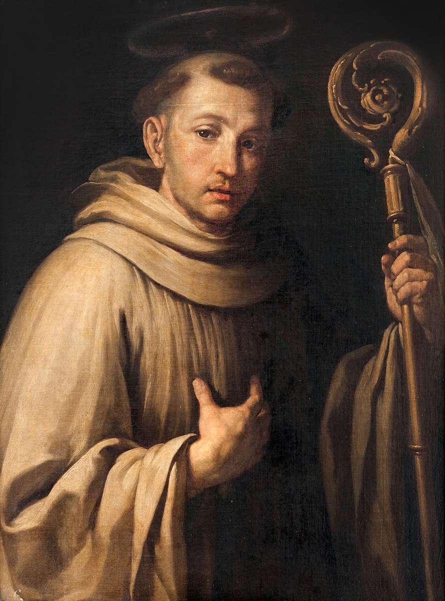 St Bernard of Clairvaux puzzle online from photo