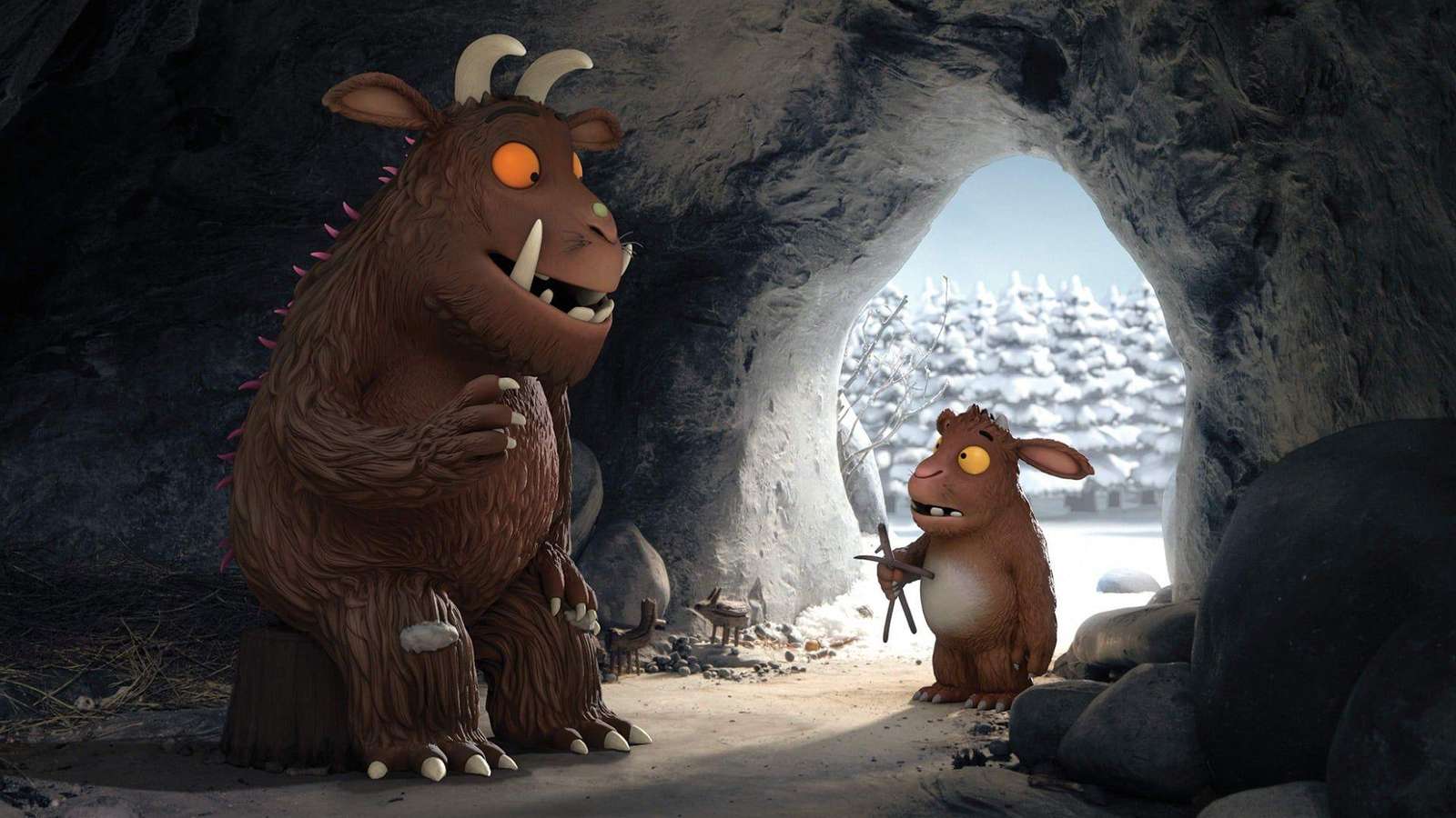 gruffalo di grotta puzzle online