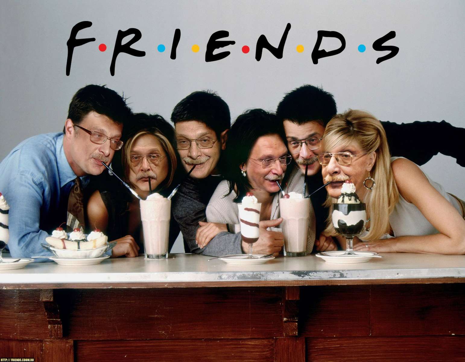 Barátok! puzzle online fotóról