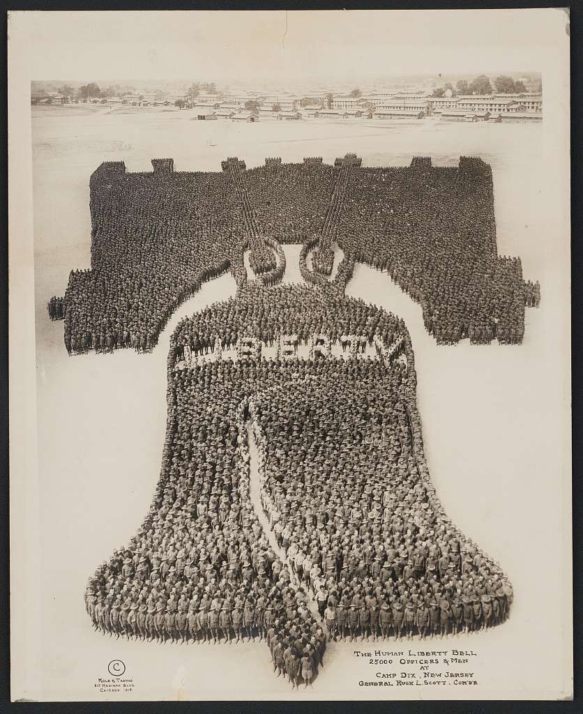 Library of Congress Human Liberty Bell puzzle online from photo