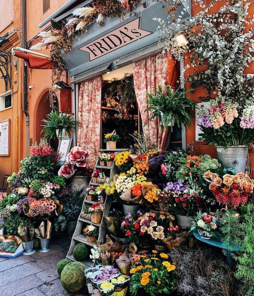 Blumen in Italien Online-Puzzle