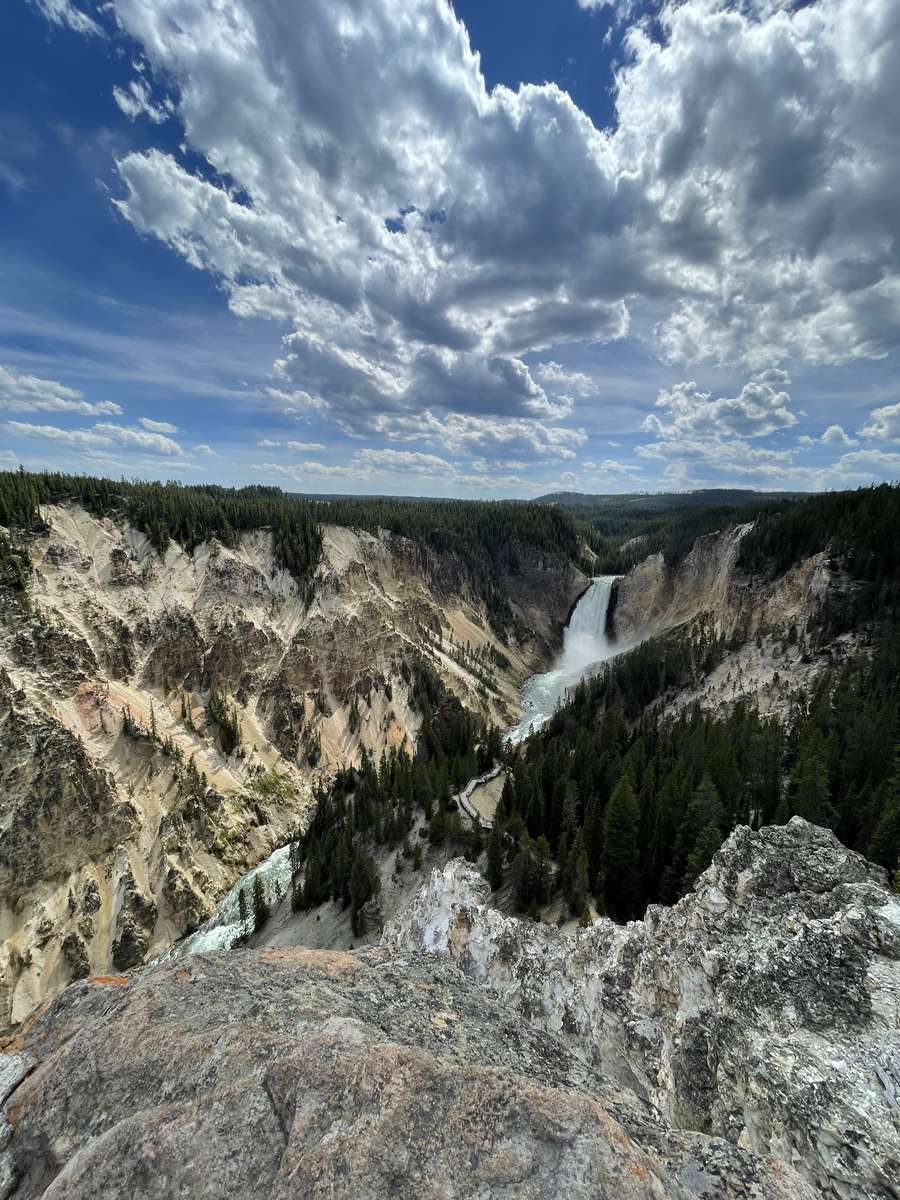 Grand canyon de Yellowstone puzzle en ligne