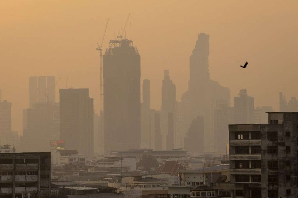 Μόλυνση του αέρα παζλ online από φωτογραφία
