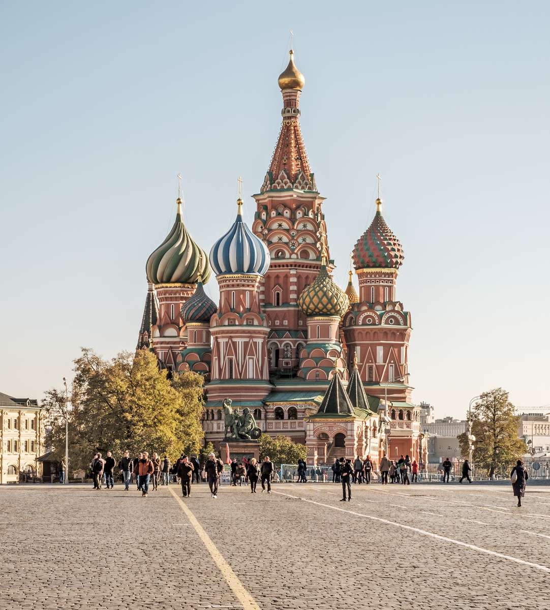 Basilika-Kathedrale Russland Online-Puzzle vom Foto