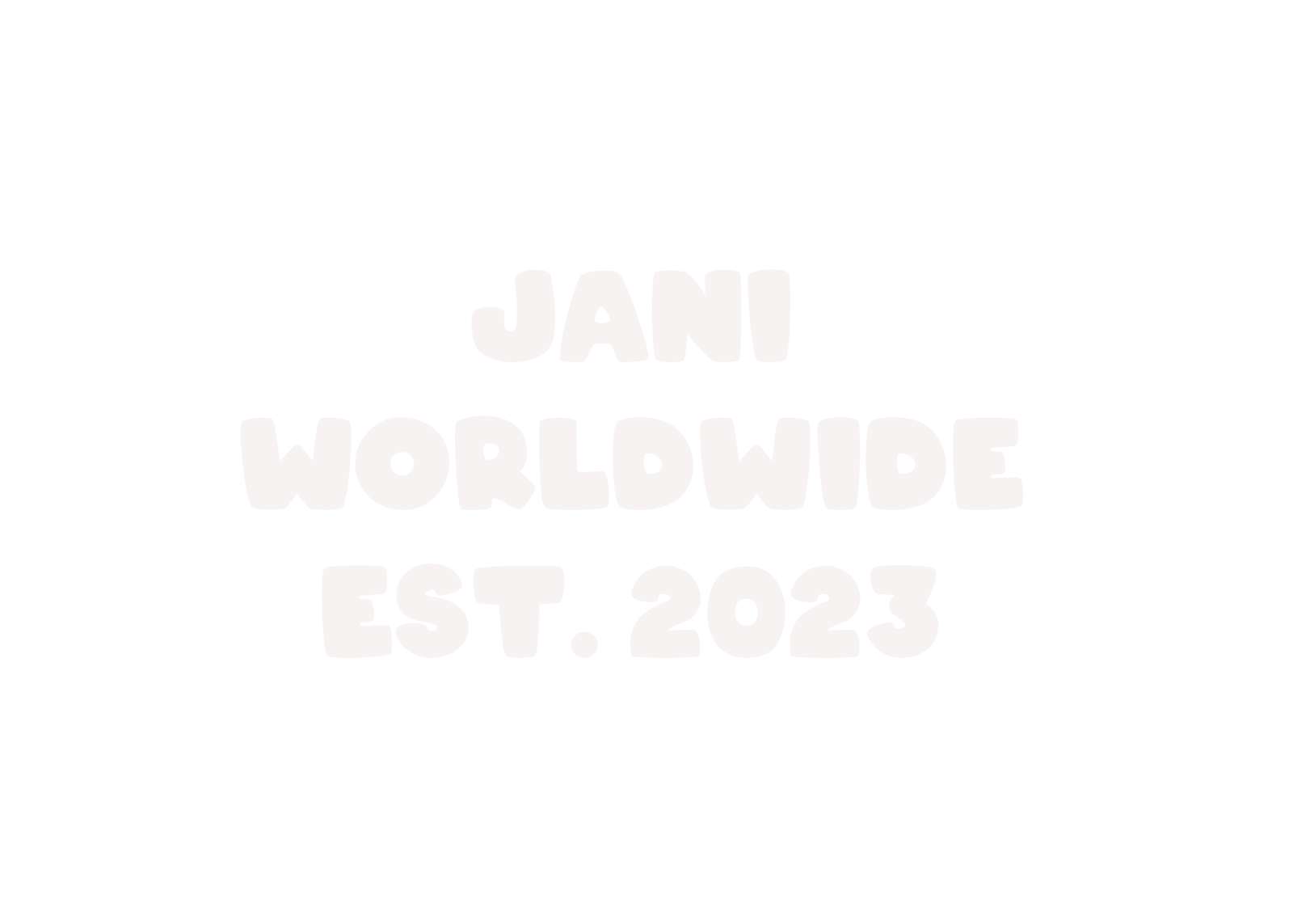 Jani weltweit weiß Online-Puzzle vom Foto