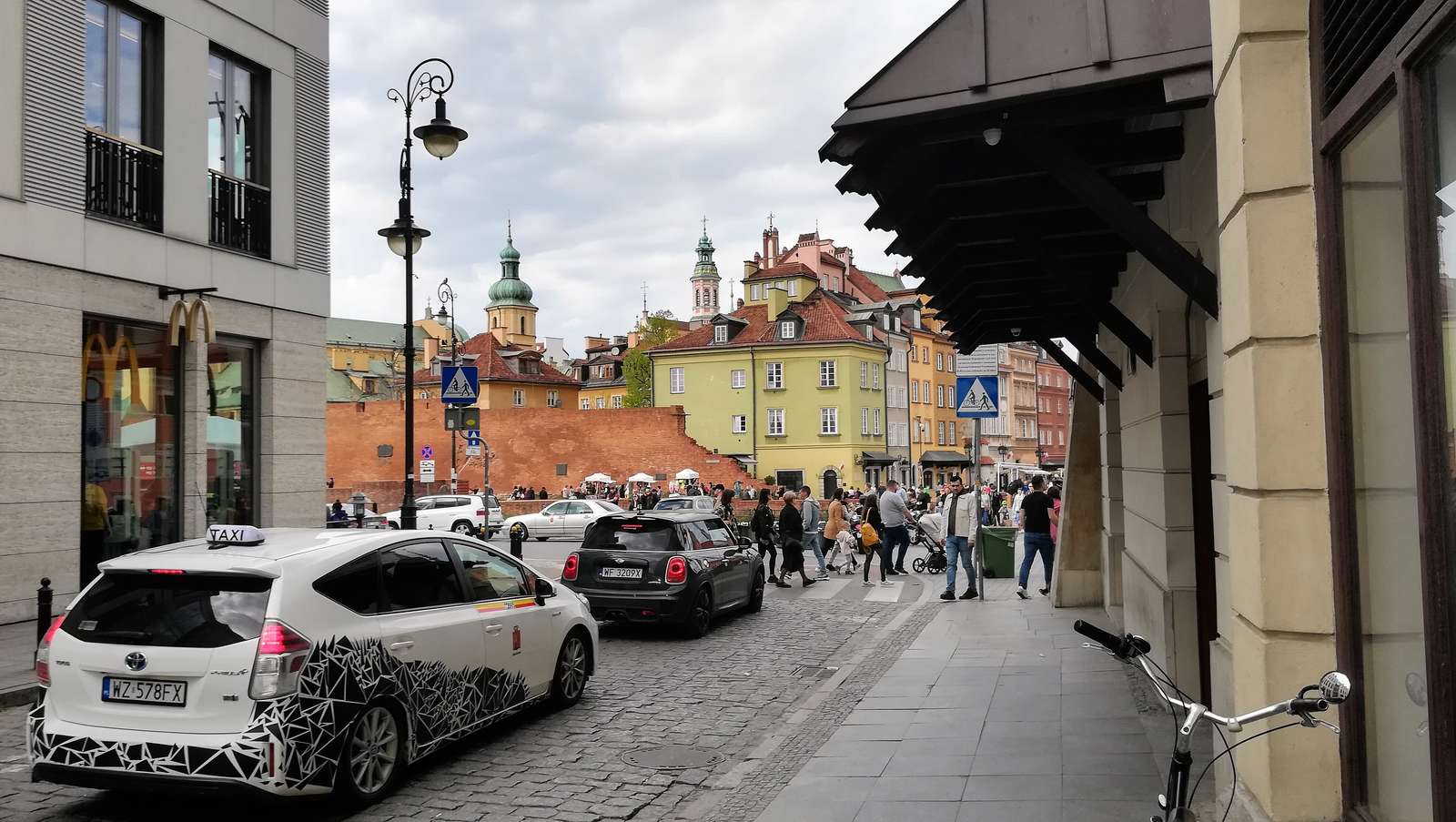 Старый город в Варшаве пазл онлайн из фото