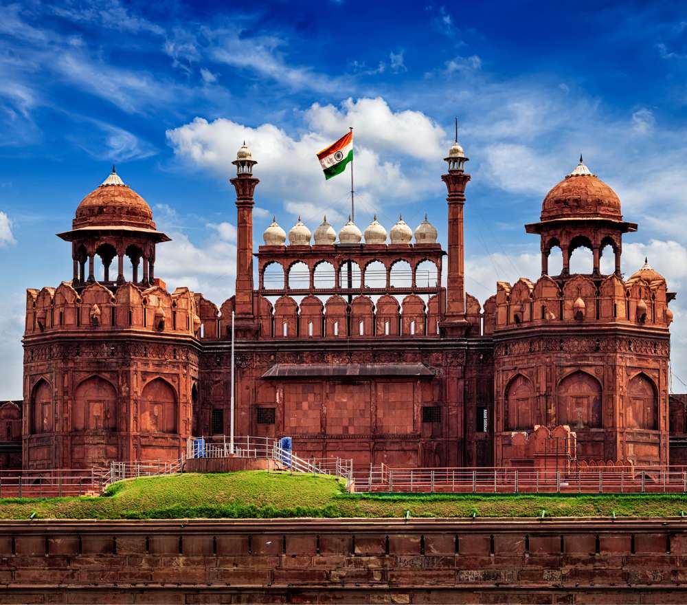 Rode Fort, Delhi online puzzel