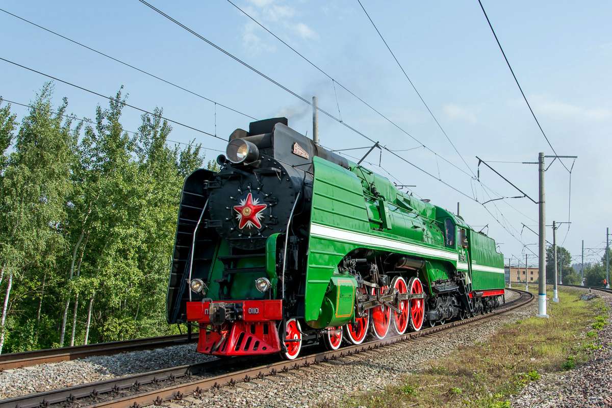 lokomotiva sssr puzzle online z fotografie