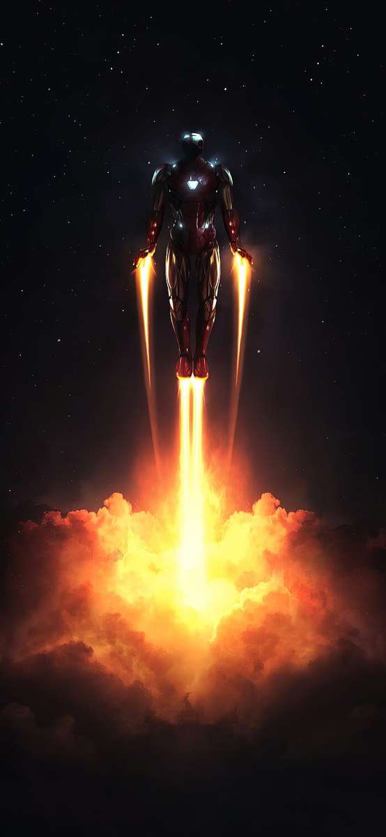 Iron Man pussel online från foto