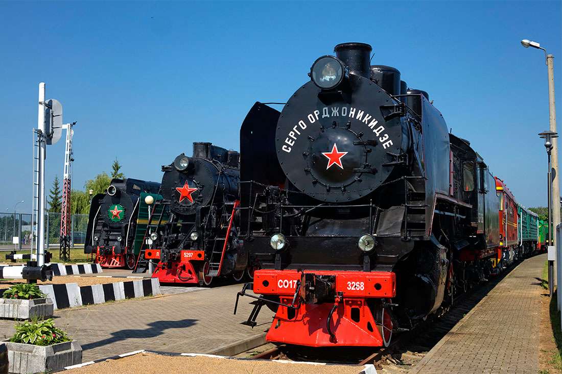 Lokomotiven der UdSSR Online-Puzzle