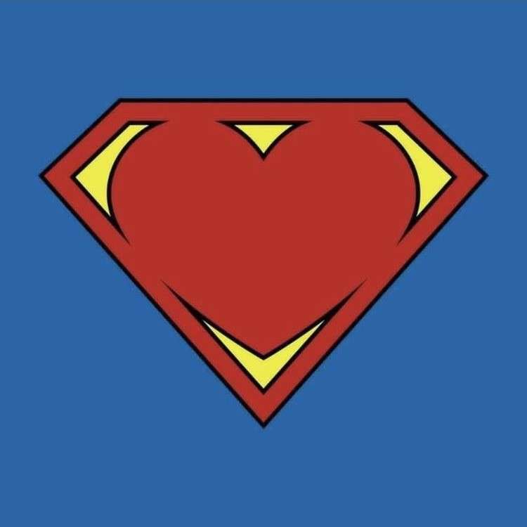 сердце супермена онлайн-пазл