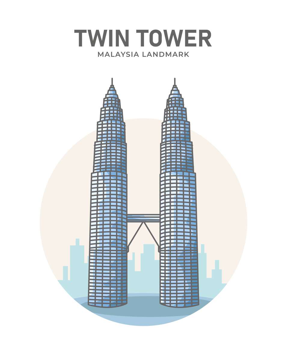 kl petronas tower online puzzle